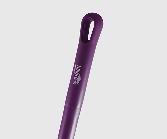 1400mm x 25mmø One Piece Polypropylene Handle - Anti-Microbial - AMPLH3P - Image 2