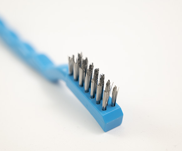 180mm Stiff Stainless Steel Fill Niche Brush - B1240 - Image 2