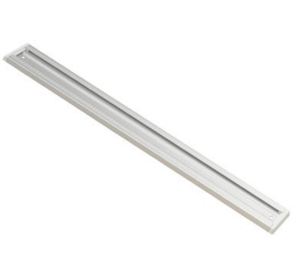 915mm Aluminium Hanging Rail with Assorted End Caps - RAIL900