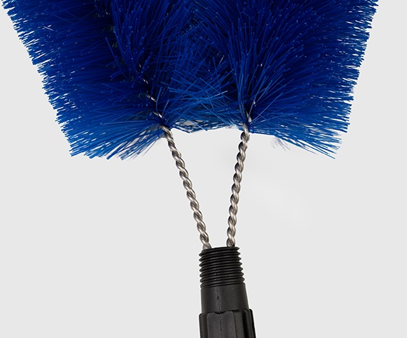 120mmØ Curved Twisted Wire Brush Head - T1072 - Image 4