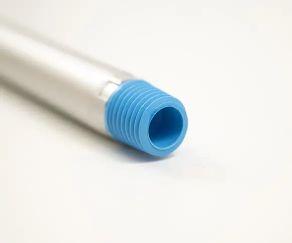 340mm x 25mmø Aluminium Handle with Polypropylene Grip - ALH30B - Image 4