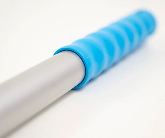 340mm x 25mmø Aluminium Handle with Polypropylene Grip - ALH30B