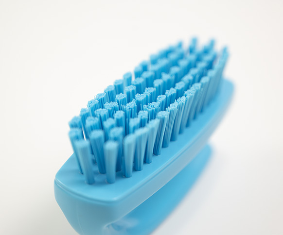 102mm Medium Fill Grippy Nail Brush - NA10 - Image 2