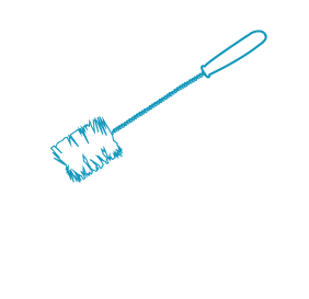 Tube and Twisted Wire Brushes